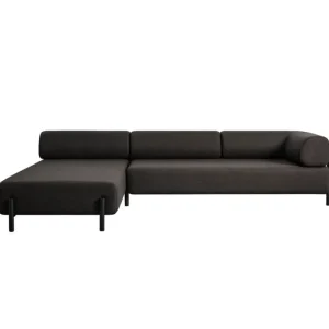 TIPTOE Sofas Und Liegen-Hem Palo Ecksofa, links, Braunschwarz