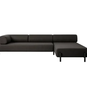 TIPTOE Sofas Und Liegen-Hem Palo Ecksofa, rechts, Braunschwarz