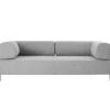 HAY Sofas Und Liegen-Hem Palo Sofa, 2 Sitzer mit Armlehnen, Grau