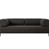 Hem Sofas Und Liegen-Palo Sofa, 2 Sitzer mit Armlehnen, Braunschwarz