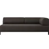Hartu00f4 Sofas Und Liegen-Hem Palo Sofa, 2 Sitzer, rechts, Braunschwarz