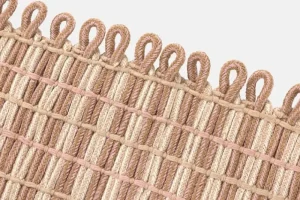 Hem Teppiche Und Läufer^Rope Teppich, 200 x 300 cm, Rose Quartz
