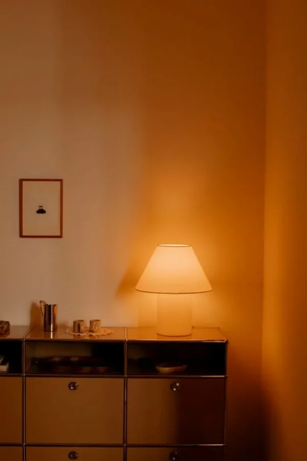 Motarasu Tischlampen-Hem Tischleuchte Toto, klein, beige