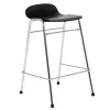 &Tradition Sitzgelegenheiten-Hem Touchwood Thekenhocker, 65 cm, Schwarz – Chrom