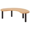 Nikari Tische-Hem Worm Couchtisch, groß, Buche - braun