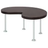 Nikari Tische-Hem Worm Couchtisch, klein, braun - Stahl