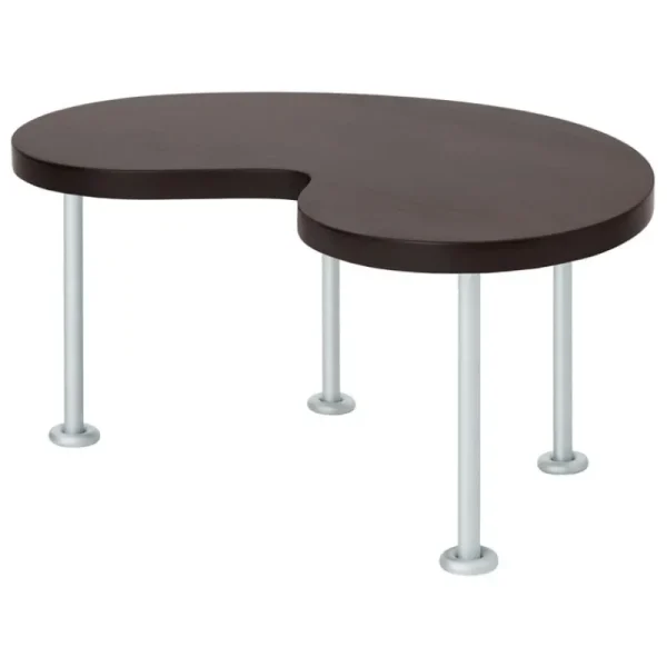 Nikari Tische-Hem Worm Couchtisch, klein, braun - Stahl