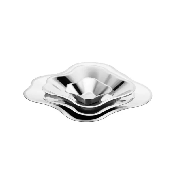 Iittala Geschirr | Dekorationsgegenstände^Aalto Schale 50 x 182 mm, Stahl