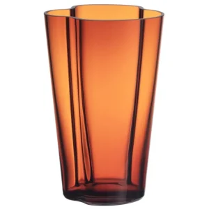 Klong Vasen-Iittala Aalto Vase, 220 mm, Kupferfarben
