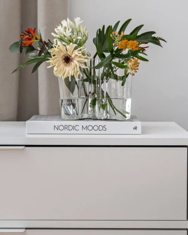 Audo Copenhagen Vasen-Iittala Aalto Vase, 160 mm, transparent