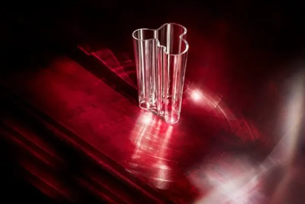 HAY Vasen-Iittala Aalto Vase, 251 mm, transparent