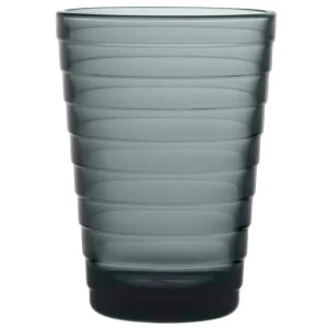 Iittala Gläser Und Tassen^Aino Aalto Trinkglas 33 cl, 2 Stück, Dunkelgrau