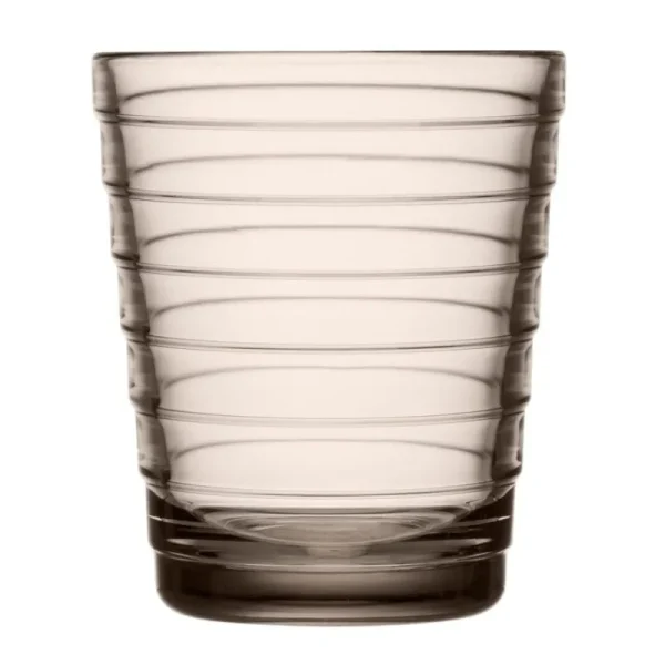 Iittala Gläser Und Tassen^Aino Aalto Trinkglas, 22 cl, 2 Stück, Linen