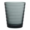 Iittala Gläser Und Tassen^Aino Aalto Trinkglas 22 cl, 2 Stück, Dunkelgrau