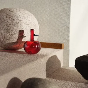 Iittala Glaskunst | Dekorationsgegenstände^Apple Bottle, Cranberryrot