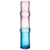 Iittala Glaskunst | Dekorationsgegenstände^Bamboo Vase, 90 x 450 mm, Rosa - Transparent - Himmelblau