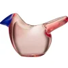 Iittala Glaskunst | Dekorationsgegenstände^Birds by Toikka Flycatcher, Lachsrosa – Blau