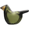 Iittala Glaskunst | Dekorationsgegenstände^Birds by Toikka Flycatcher, Moosgrün – Kupferfarben