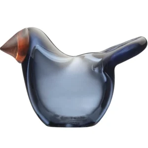 Iittala Glaskunst | Dekorationsgegenstände^Birds by Toikka Flycatcher, Regenblau – Rot