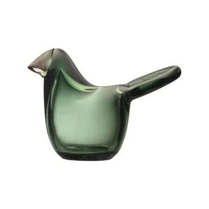 Iittala Glaskunst | Dekorationsgegenstände^Birds by Toikka Flycatcher, Tannengrün - Lachsrosa