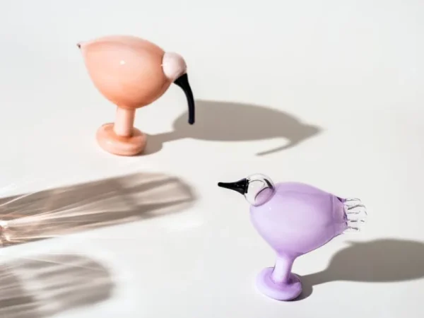 Iittala Glaskunst | Dekorationsgegenstände^Birds by Toikka Ibis, Lachsrosa
