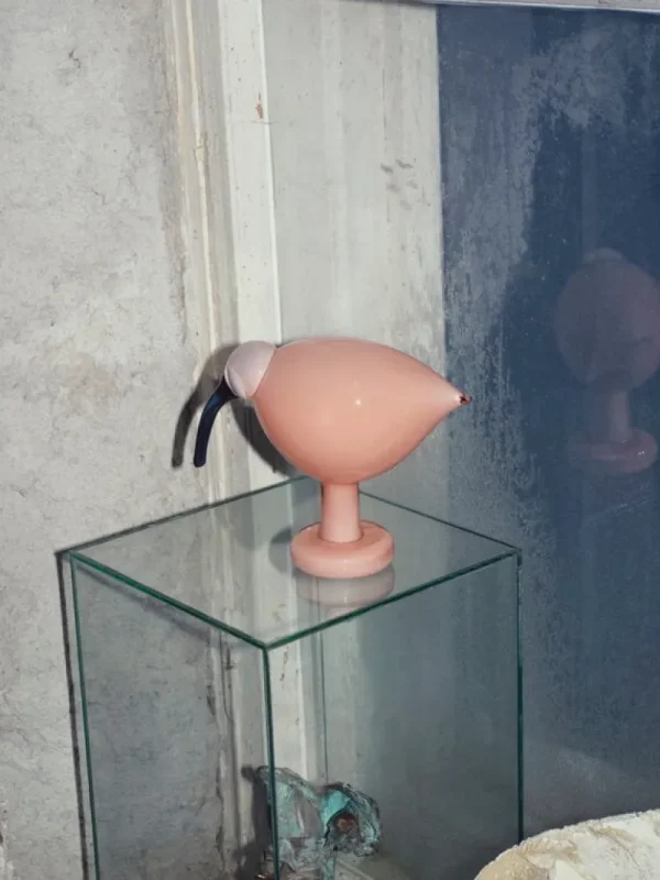 Iittala Glaskunst | Dekorationsgegenstände^Birds by Toikka Ibis, Lachsrosa