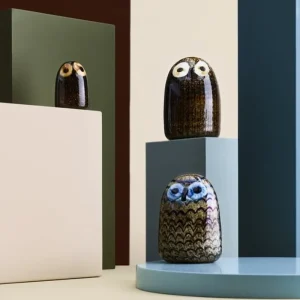 Iittala Glaskunst | Dekorationsgegenstände^Birds by Toikka Little Barn Owl, Braun