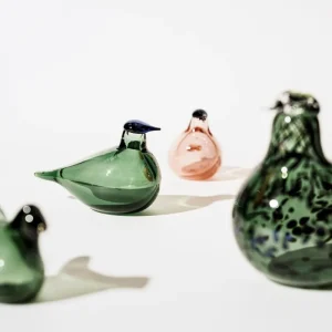 Iittala Glaskunst | Dekorationsgegenstände^Birds by Toikka Reed Warbler, Tannengrün