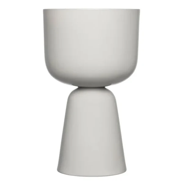 Iittala Indoor-gardening^Blumentopf Nappula, 400 x 245 mm, hellgrau