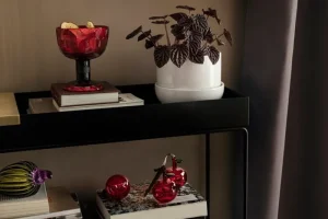 Iittala Weihnachtsdekoration | Dekorationsgegenstände^Glasapfel, 3 Stück, Rot