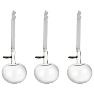Iittala Weihnachtsdekoration | Dekorationsgegenstände^Glasapfel, 3 Stück, Transparent