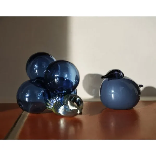 Iittala Glaskunst | Dekorationsgegenstände^Grape, Regenblau