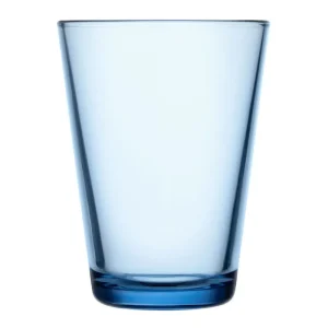 Iittala Gläser Und Tassen^Kartio Trinkglas, 40 cl, 2 Stück, aquamarin