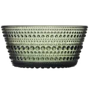 Iittala Geschirr^Kastehelmi Schale, 230 ml, Tannengrün