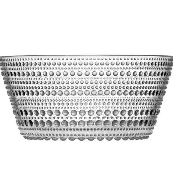 Iittala Geschirr^Kastehelmi Schale, 1,4 l, transparent