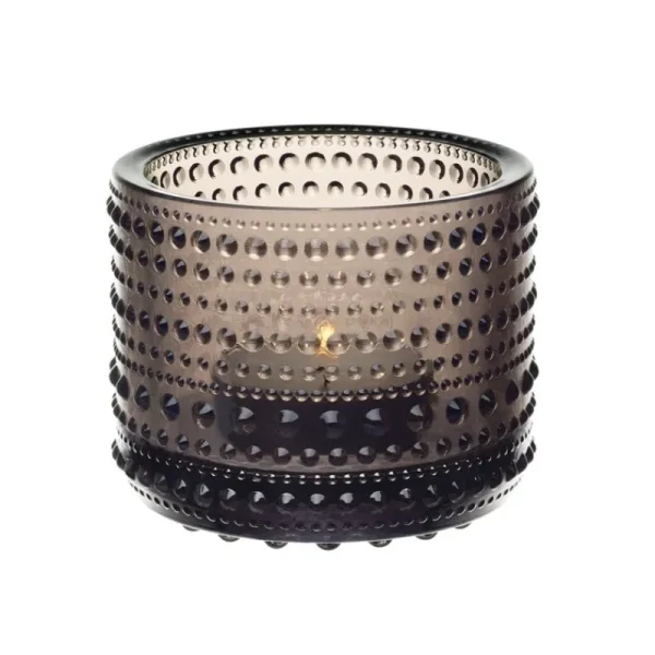 Aarikka Kerzen Und Kerzenhalter-Iittala Kastehelmi Teelichthalter, 64 mm, Linen