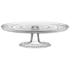 Iittala Geschirr^Kastehelmi Tortenständer, 315 mm, klar