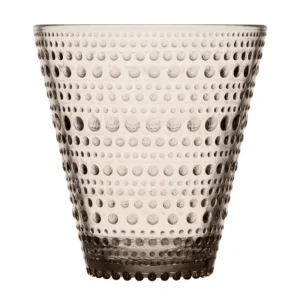 Iittala Gläser Und Tassen^Kastehelmi Trinkglas, 30 cl, 2 Stück, Linen