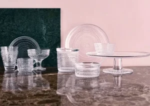 Iittala Dekorationsgegenstände^Kastehelmi Vorratsglas, 116 x 114 mm, transparent