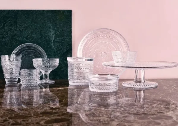 Iittala Dekorationsgegenstände^Kastehelmi Vorratsglas, 116 x 114 mm, transparent