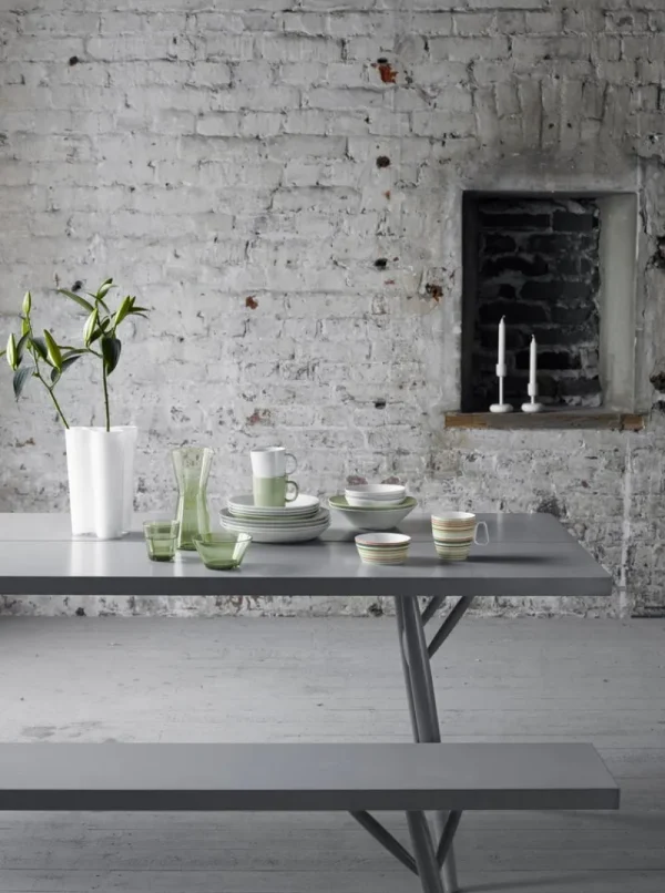 HAY Kerzen Und Kerzenhalter-Iittala Kerzenhalter Nappula 183 mm, weiß