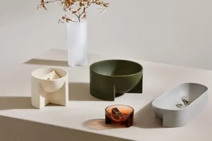 Iittala Dekorationsgegenstände^Kuru Keramikschale, 160 x 140 mm, beige