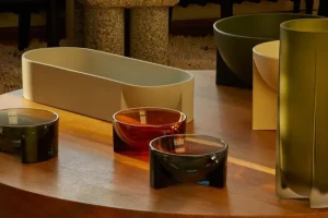 Iittala Dekorationsgegenstände^Kuru Keramikschale, 160 x 140 mm, beige