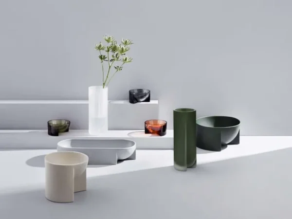 Iittala Dekorationsgegenstände^Kuru Keramikschale, 160 x 140 mm, beige