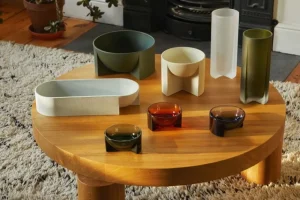 Iittala Dekorationsgegenstände^Kuru Keramikschale, 160 x 140 mm, beige