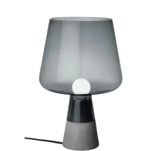 HAY Tischlampen-Iittala Leimu Tischleuchte, 30 cm, grau