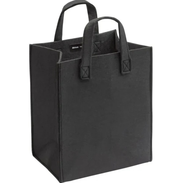 Kinder Iittala Kinderzimmereinrichtung | Taschen^Meno Tasche, 35 x 30 cm, Schwarz, recycelt