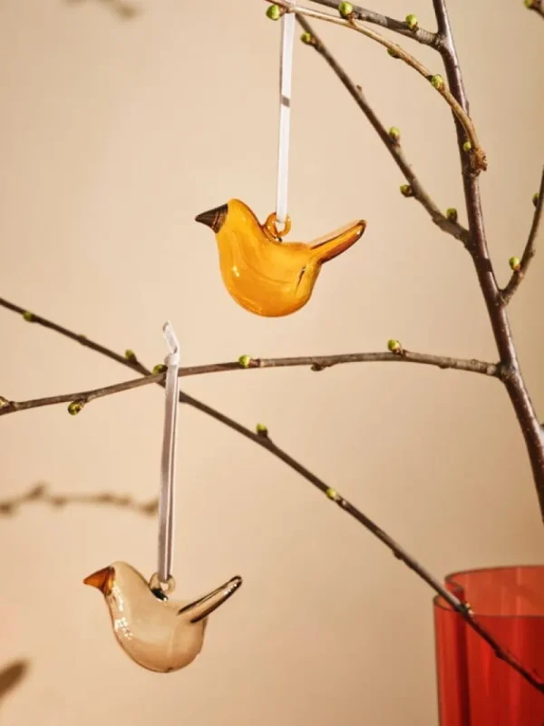 Iittala Weihnachtsdekoration | Dekorationsgegenstände^Mini Glasvogel, 3 Stück, Mix