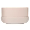 Iittala Indoor-gardening^Nappula Blumentopf mit Untersetzer, 240 x 130 mm, Beige