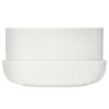 Iittala Indoor-gardening^Nappula Blumentopf mit Untersetzer, 240 x 130 mm, Weiß